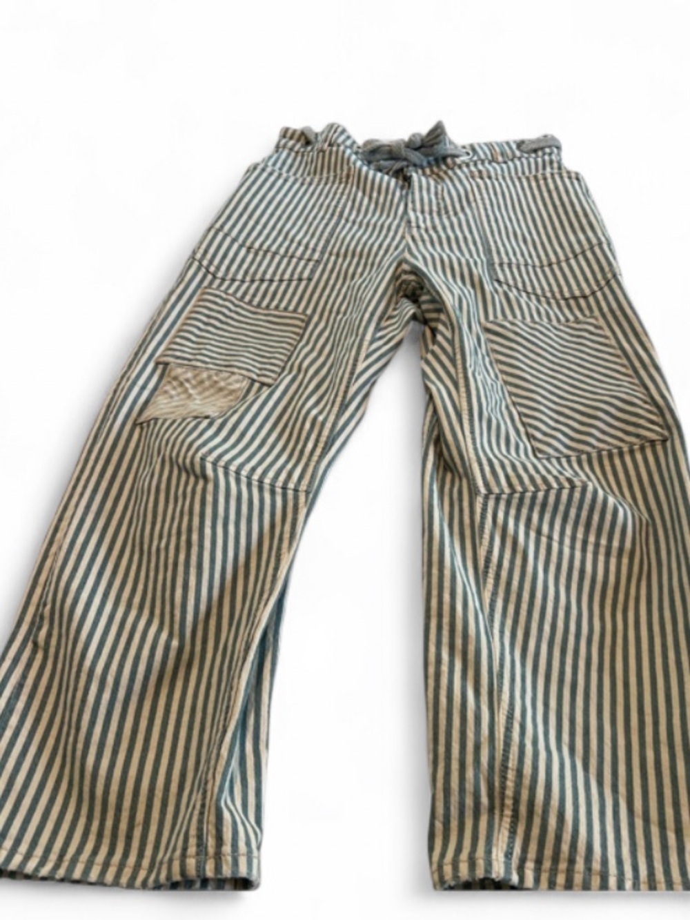 SOLD LIKE ITEMS IN CLOSET
Free People Moxie Barrel Pants Railroad - Picture 3 of 5